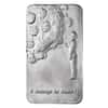 3 oz Argentia A Message to Covid-19 Silver Bar .9999 Fine Matte Finish