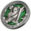 2022 3 oz Silver Australian Koala - Colors of Wildlife Coin Barbados .999 Fine (w/Box & COA)