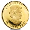 2006 1/25 oz Gold Canadian Cowboy 50 Cents Proof Coin .9999 Fine (w/Box & COA)