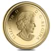 2014 1/25 oz Gold Canadian Classic Beaver 50 Cents Proof Coin .9999 Fine (w/Box & COA)