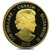 2005 Canada $300 Totem Pole 45 gram 14 K Proof Gold Coin (w/Box & COA)
