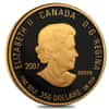 2007 Canada 1.125 oz $350 Purple Violet Proof Gold Coin .99999 Fine (w/Box & COA)