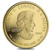 2010 Canada 1.125 oz $350 Prairie Crocus Proof Gold Coin .99999 Fine (w/Box & COA)
