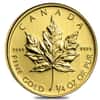 1/4 oz Canadian Gold Maple Leaf $10 Coin Scruffy (Random Year)