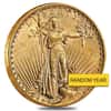 $20 Gold Double Eagle Saint Gaudens PCGS MS 62 (Random Year)