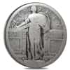 $10 Face Value Standing Liberty Quarters No Dates 90% Silver 40-Coin Roll (Circulated)