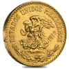 1918 20 Pesos Mexican Gold Coin Avg Circ
