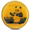 2017 1 Gram Chinese Gold Panda 10 Yuan .999 Fine BU (Sealed)