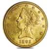 1892 O $10 Gold Liberty Head Eagle Coin NGC AU 55