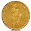 2 Escudos Peru Gold Coin Cleaned AGW .1927 oz (Random Year, 1828-1855)