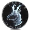 2000 Canada 1.85 oz Proof Platinum Pronghorn Antelope .9995 Fine 4-Coin Set (w/Box & COA)