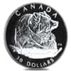 2004 Canada 1.85 oz Proof Platinum Grizzly Bear .9995 Fine 4-Coin Set (w/Box & COA)