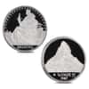 1987 Switzerland 1.85 oz Proof Platinum Helvetia The Matterhorn 4-Coin Set
