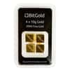 4 x 10 gram Bitgold Gold Cubes .9999 Fine (In Assay)