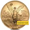 50 Pesos Mexican Gold Coin AU/BU (Random Year)