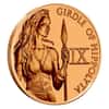 1 oz Hercules Ninth Labor - Girdle of Hippolyta Copper Round
