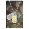 1/2 Gram Gold Bullion Exchanges Army Camouflage Istanbul Gold Refinery (IGR) .9999 Bar (In Assay)