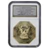 1852 S.S. Central America $50 2.5 oz Gold NGC GEM Proof Commemorative Coin