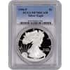 1996 P 1 oz Silver American Eagle $1 Proof Coin PCGS PR 70 DCAM