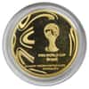2014 .217 oz Gold Ecuador 1 Sucre FIFA World Cup Brazil Soccer Proof Coin (W/Box & COA)