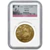 1985 1 oz China Gold Panda 100 Yuan NGC MS 65