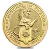 2020 Great Britain 1 oz Gold Queen's Beasts White Lion of Mortimer Coin .9999 Fine BU