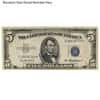 $5 Silver Certificate Currency Note Avg Circ (Random Year)