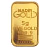 5 gram Nadir Refinery Gold Bar .9999 Fine (In Assay)