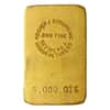 5 oz Hoover & Strong Gold Bar .999 Fine