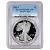 1992 S 1 oz Silver American Eagle $1 Proof Coin PCGS PF 70