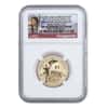 2015 W $1 Coin & Currency Set - Sacagawea Mohawk Ironworkers NGC SP 69 ER W/ GEM Uncirculated Banknot
