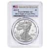 2025-W Laser Engraved Privy 1 oz Proof Silver American Eagle PCGS PF 70 AR