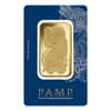 100 gram Gold Bar PAMP Suisse Lady Fortuna Veriscan .9999 Fine (In Assay)