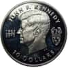 2013 $10 John F. Kennedy British Virgin Islands Silver Proof Coin (w/Box and COA)