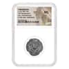 780-793 AD Tabaristan AR Hemidrachm Silver Coin NGC MS