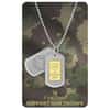1 Gram Gold Bullion Exchanges Army Camouflage Istanbul Gold Refinery (IGR) .9999 Bar (In Assay)