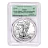 2016 1 oz Silver American Eagle $1 Coin PCGS MS 69 OGH FDOI First Day WP Strike 1 of 2016