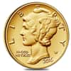 2016 1/10 oz Mercury Dime Centennial Gold Coin NGC SP 69 ER (W/Box & COA)