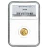 1851-A Gold France 20 Francs Coin NGC AU 55