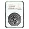 2015 2 oz Cook Islands Silver Norse Gods Hel Ultra High Relief NGC MS 69 Antiqued w/COA