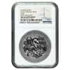 2016 2 oz Cook Islands Silver Norse Gods Loki Ultra High Relief NGC MS 69 Antiqued First Releases w/COA