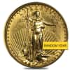 1/10 oz Gold American Eagle $5 Coin (Abrasions, Random Year)