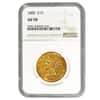 1880 $10 Gold Liberty Head Eagle Coin NGC AU 58  