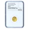 2015 1/10 oz Canadian Gold Howling Wolf NGC MS 69