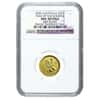 2005 1/4 oz $25 Gold Lunar Year of the Rooster NGC UNC Details