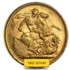 1902-1910-M Australia Gold Half Sovereign Edward VII Avg Circ