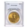 1922 $20 Gold St. Gaudens Double Eagle Coin PCGS MS 63