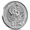 2016 Great Britain 2 oz Silver Queen's Beasts (Lion) Coin .9999 Fine BU