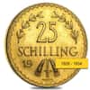 1926-1934 Austria Gold 25 Schilling Prooflike (Random Year)