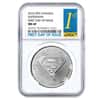 2016 1 oz Silver Canadian Superman: S-Shield NGC MS 69 FDOI (Milky)